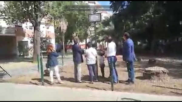 Placa a la Memoria de Nuestro Vecino y Amigo Marcelino López Hernandez